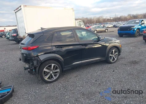 2020 Hyundai Kona Ultimate z USA, uszkodzony, nr VIN KM8K5CA57LU469505